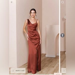 Satin Formal Dress